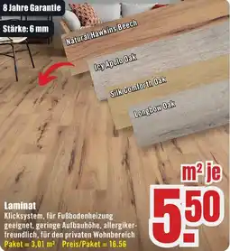 B1 Discount Baumarkt Laminat Angebot