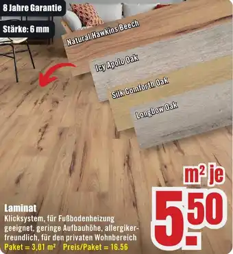 B1 Discount Baumarkt Laminat Angebot