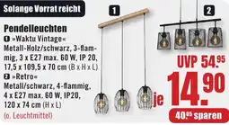 B1 Discount Baumarkt Pendelleuchten Angebot
