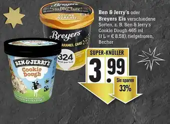 Edeka Ben & Jerry's Oder Breyers Eis Angebot