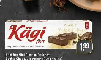 Edeka Kägi Fret Mini Classic, Dark Oder Double Choc Angebot