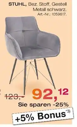 Möbel Inhofer Stuhl Angebot