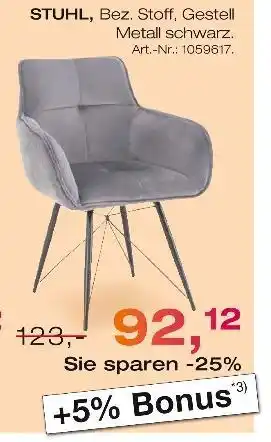 Möbel Inhofer Stuhl Angebot
