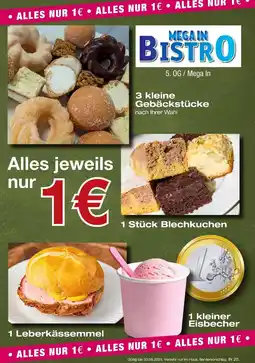 Möbel Inhofer 3 kleine gebäckstücke, 1 stück blechkuchen, 1 leberkässemmel oder 1 kleiner eisbecher Angebot