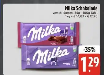 Edeka Milka milka schokolade Angebot