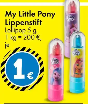 TEDi My little pony lippenstift lollipop Angebot