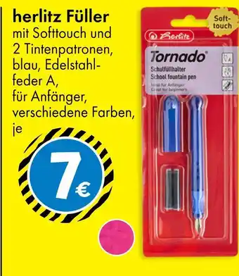 TEDi Herlitz füller Angebot