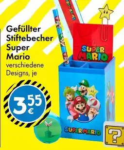TEDi Super mario gefüllter stiftebecher Angebot