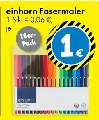 TEDi Einhorn fasermaler Angebot
