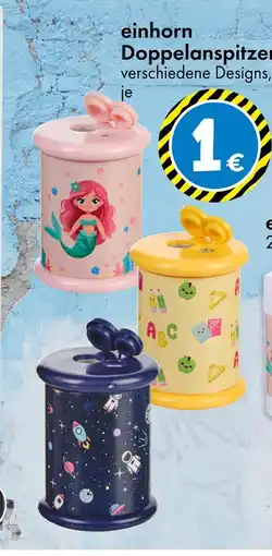 TEDi Einhorn doppelanspitzer Angebot