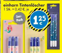 TEDi Einhorn tintenlöscher Angebot