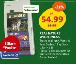 Fressnapf Real nature wilderness Angebot
