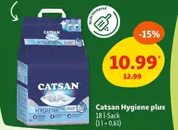 Fressnapf Catsan hygiene plus Angebot