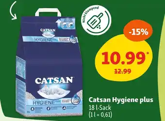 Fressnapf Catsan hygiene plus Angebot