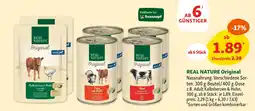 Fressnapf Real nature original nassnahrung Angebot