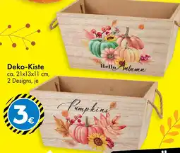 TEDi Deko-kiste hello autumn Angebot