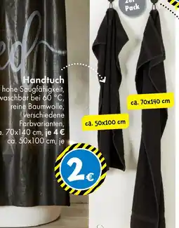 TEDi Handtuch Angebot