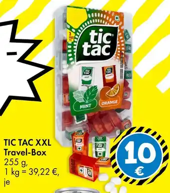 TEDi Tic tac xxl travel-box Angebot