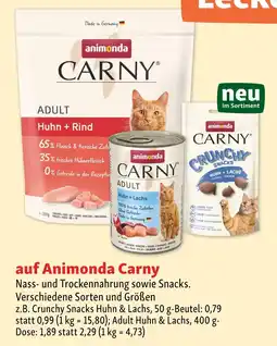 Fressnapf Animonda nass- und trockennahrung sowie snacks Angebot