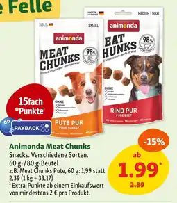 Fressnapf Animonda meat chunks Angebot