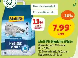 Fressnapf Multifit hygiene white Angebot