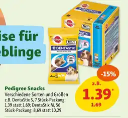 Fressnapf Pedigree snacks Angebot
