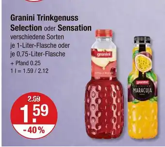 V Markt Granini trinkgenuss selection Angebot