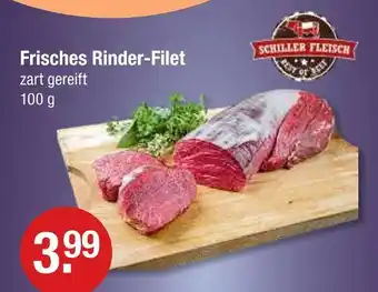 V Markt Schiller fleisch frisches rinder-filet Angebot