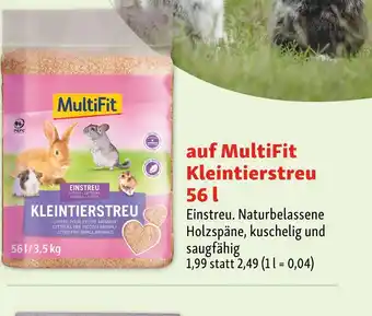 Fressnapf Multifit kleintierstreu Angebot