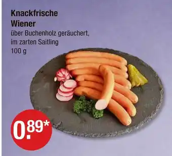 V Markt Knackfrische wiener Angebot