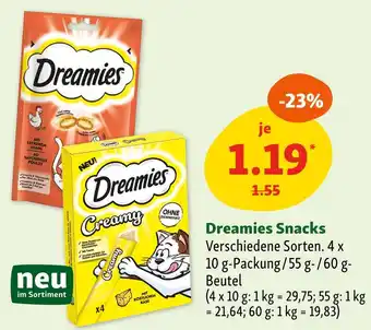 Fressnapf Dreamies snacks Angebot