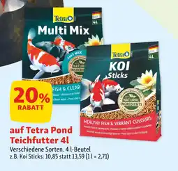 Fressnapf Tetra pond teichfutter 4l Angebot