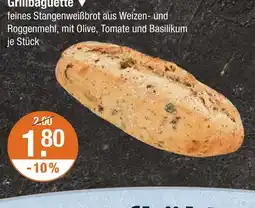 V Markt Grillbaguette Angebot