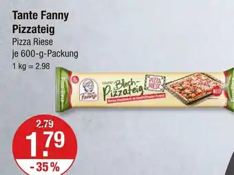 V Markt Tante fanny pizzateig pizza riese Angebot