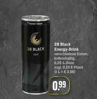 Edeka 28 Black Energy-drink Angebot