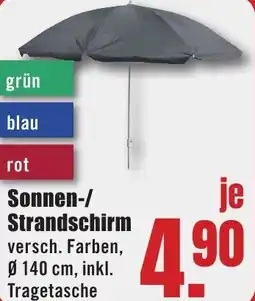 B1 Discount Baumarkt Sonnen-/ Strandschirm Angebot