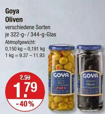 V Markt Goya oliven Angebot