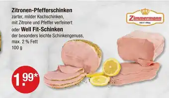 V Markt Zimmermann zitronen-pfefferschinken Angebot