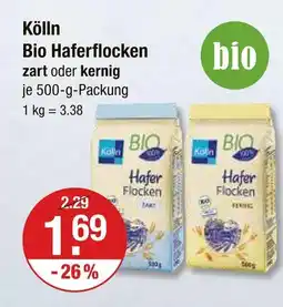 V Markt Kölln bio haferflocken zart Angebot