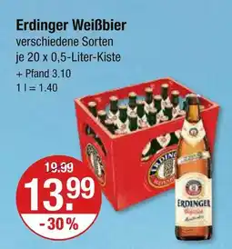 V Markt Erdinger weißbier Angebot