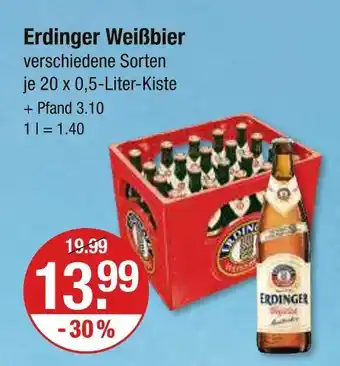 V Markt Erdinger weißbier Angebot