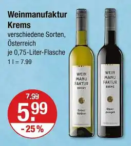V Markt Weinmanufaktur krems grüner veltliner Angebot