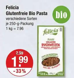 V Markt Felicia glutenfreie bio pasta Angebot