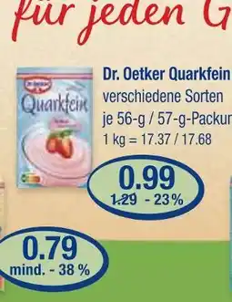 V Markt Dr. oetker quarkfein Angebot