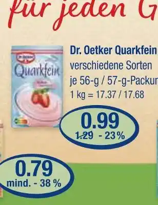 V Markt Dr. oetker quarkfein Angebot