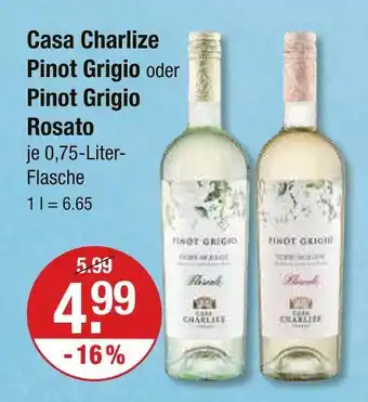 V Markt Casa charlize pinot grigio Angebot