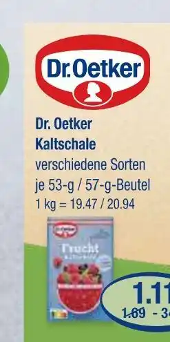 V Markt Dr. oetker kaltschale Angebot