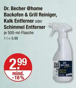 V Markt Dr. becher @home backofen & grill reiniger Angebot