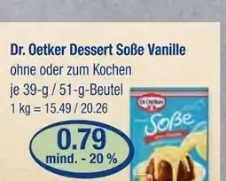 V Markt Dr. oetker dessert soße vanille ohne Angebot