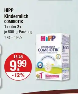 V Markt Hipp kindermilch combiotik 1+ Angebot
